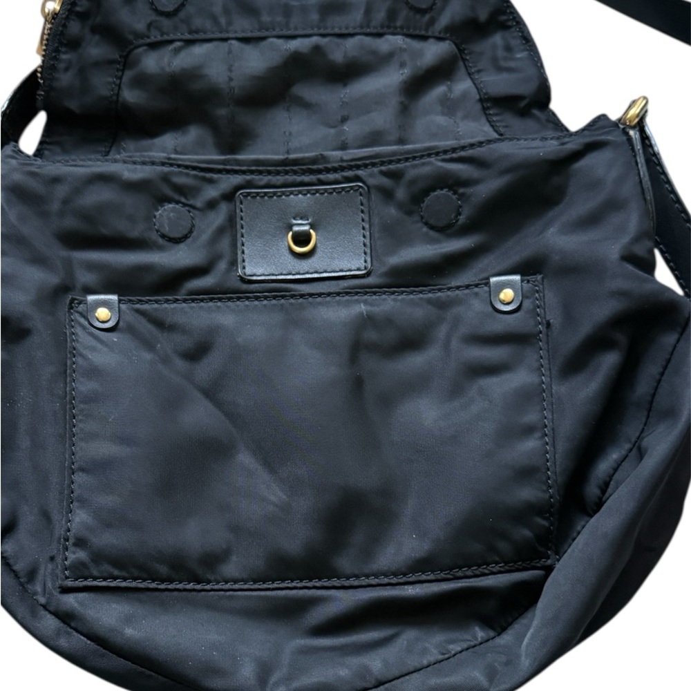 Marc by Marc Jacobs Preppy Nylon Black Crossbody Bag - Picture 4 of 5